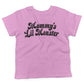 Mommy's Lil Monster Toddler Shirt-Organic Pink-2T