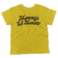 Mommy's Lil Monster Toddler Shirt-Sunshine Yellow-2T