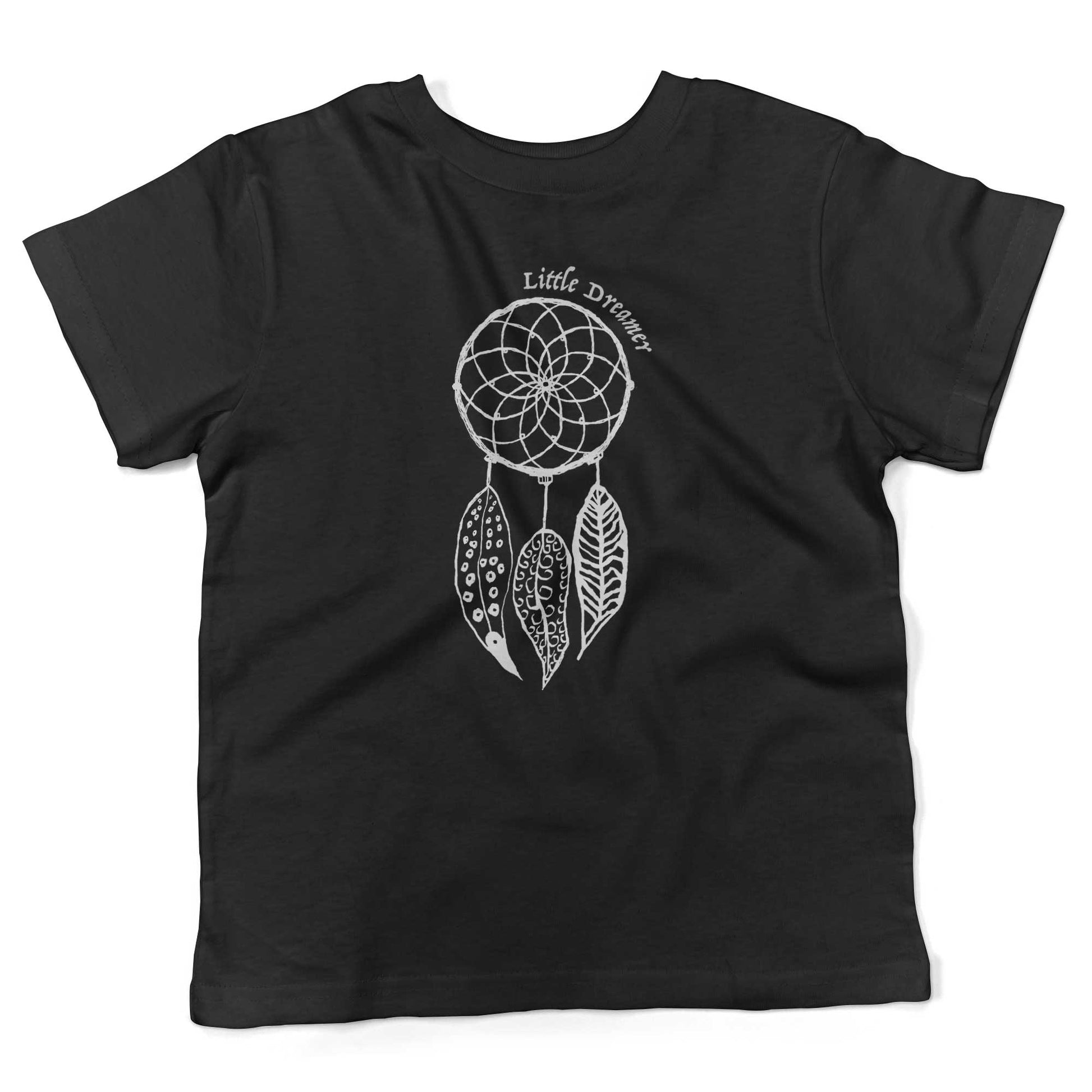 Dreamcatcher Toddler Shirt-Organic Black-2T