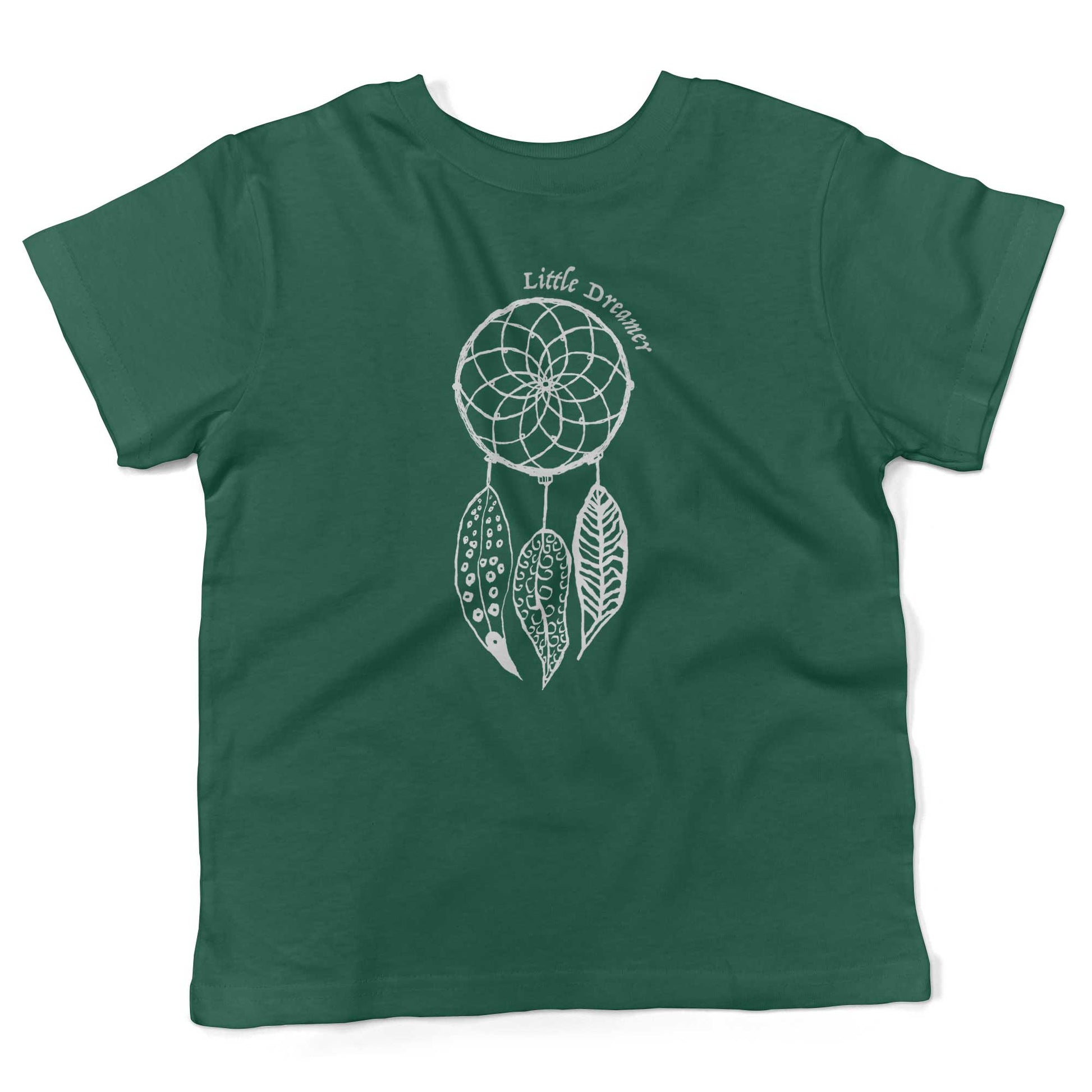 Dreamcatcher Toddler Shirt-Kelly Green-2T