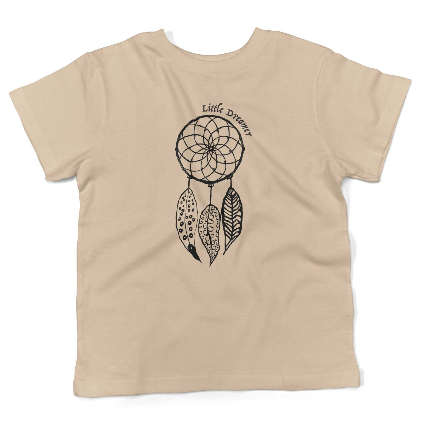 Dreamcatcher Toddler Shirt-Organic Natural-2T