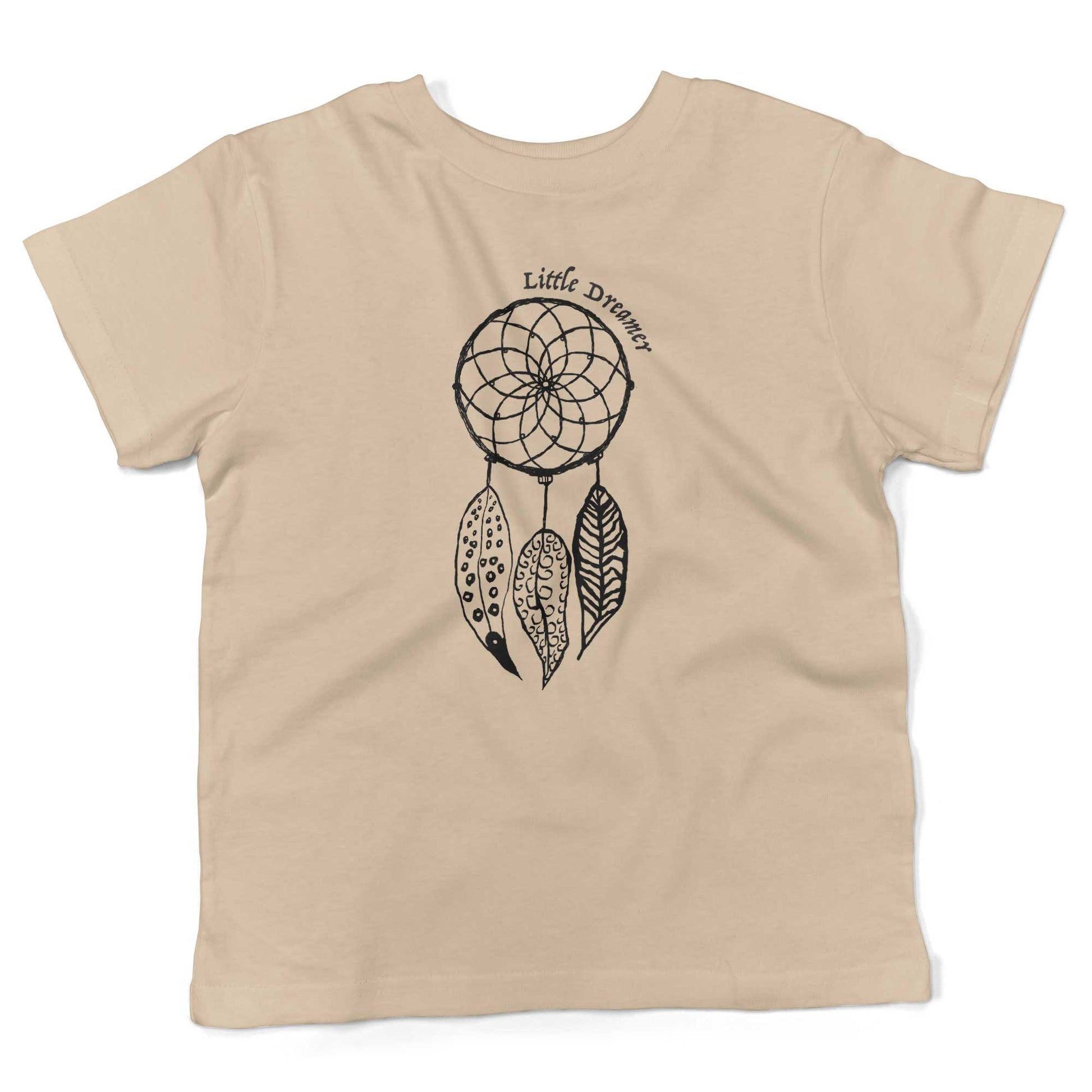 Dreamcatcher Toddler Shirt-Organic Natural-2T