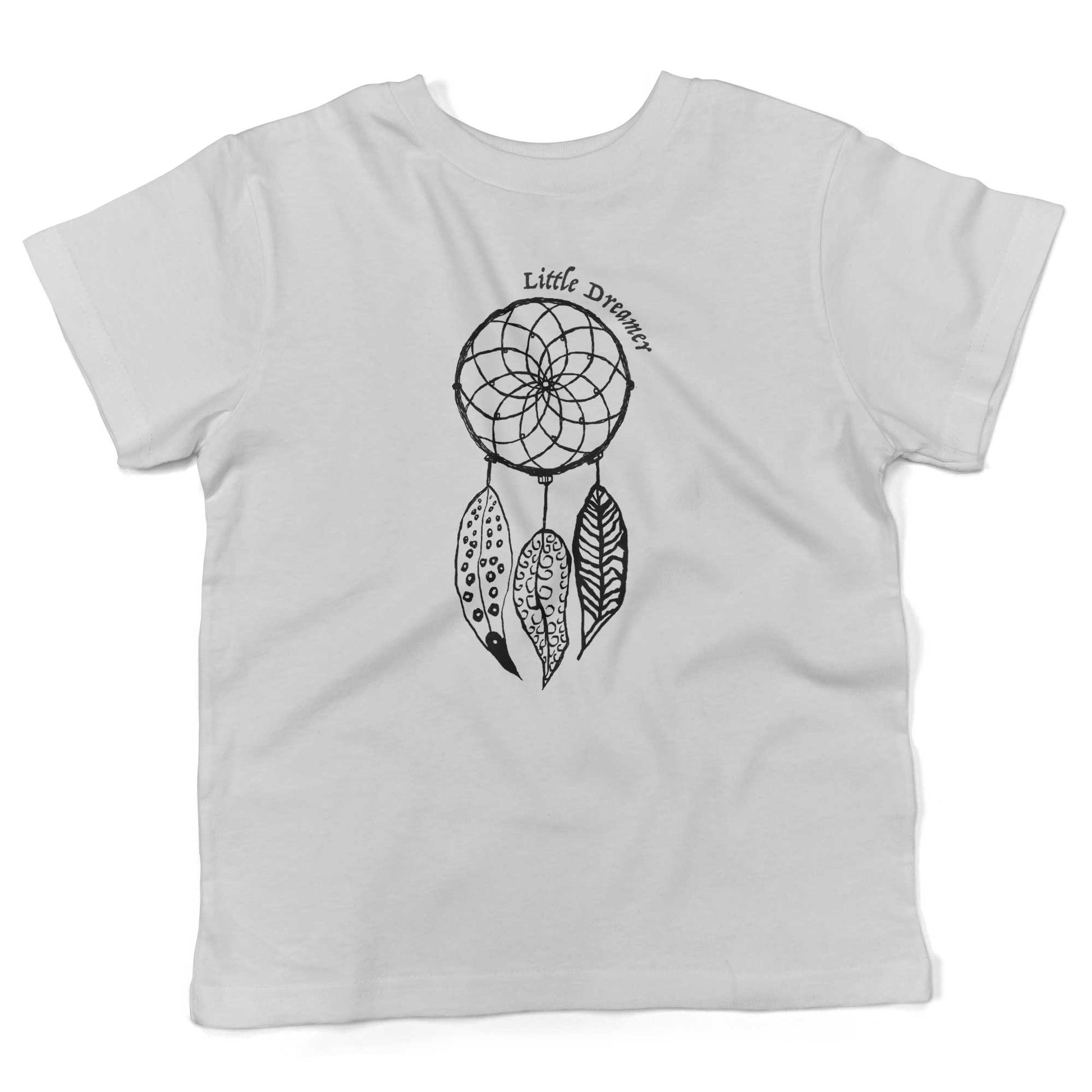 Dreamcatcher Toddler Shirt-White-2T