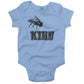 Bee Kind Infant Bodysuit or Raglan Baby Tee-Organic Baby Blue-3-6 months