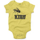 Bee Kind Infant Bodysuit or Raglan Baby Tee-Yellow-3-6 months