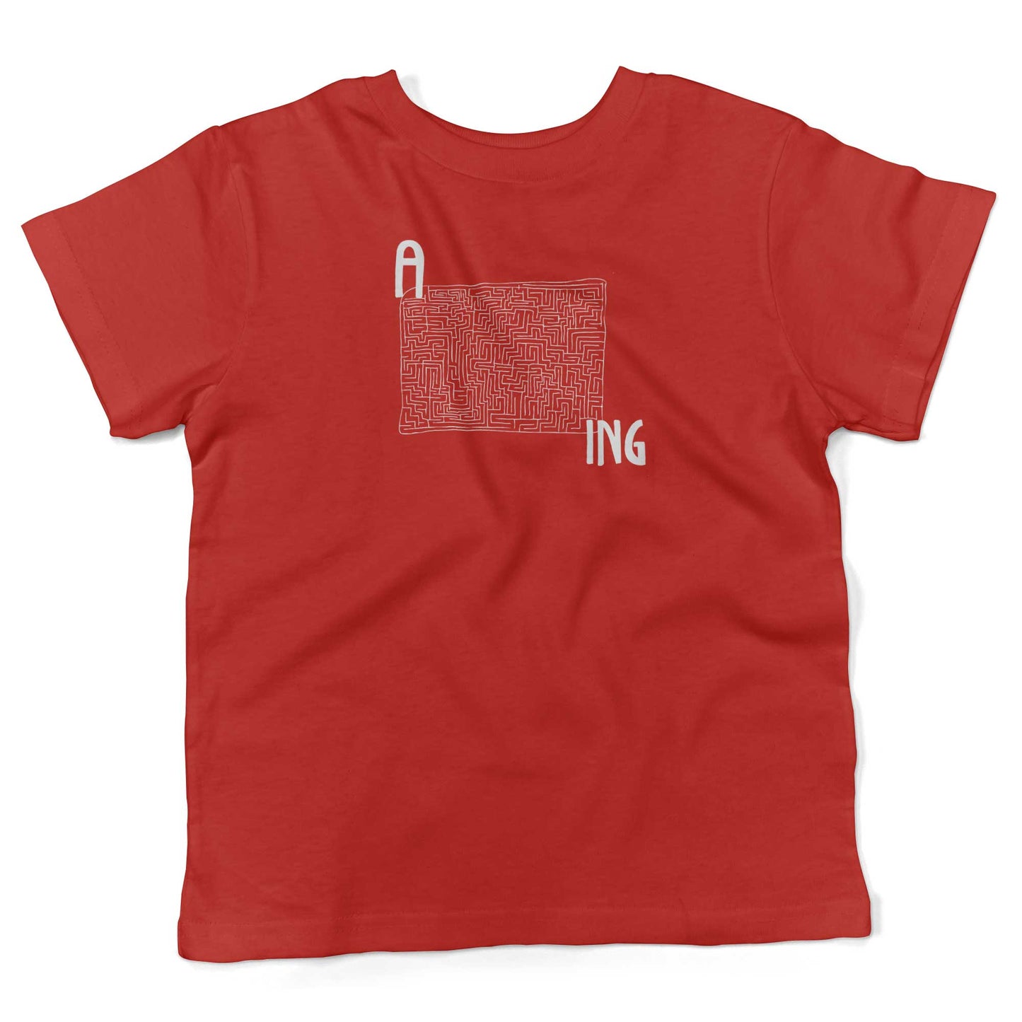 Amazing Toddler Shirt-Red-2T