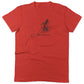Tameshiwari Expert Unisex Or Women's Cotton T-shirt-Red-Woman