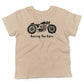 Racing The Rain Toddler Shirt-Organic Natural-2T