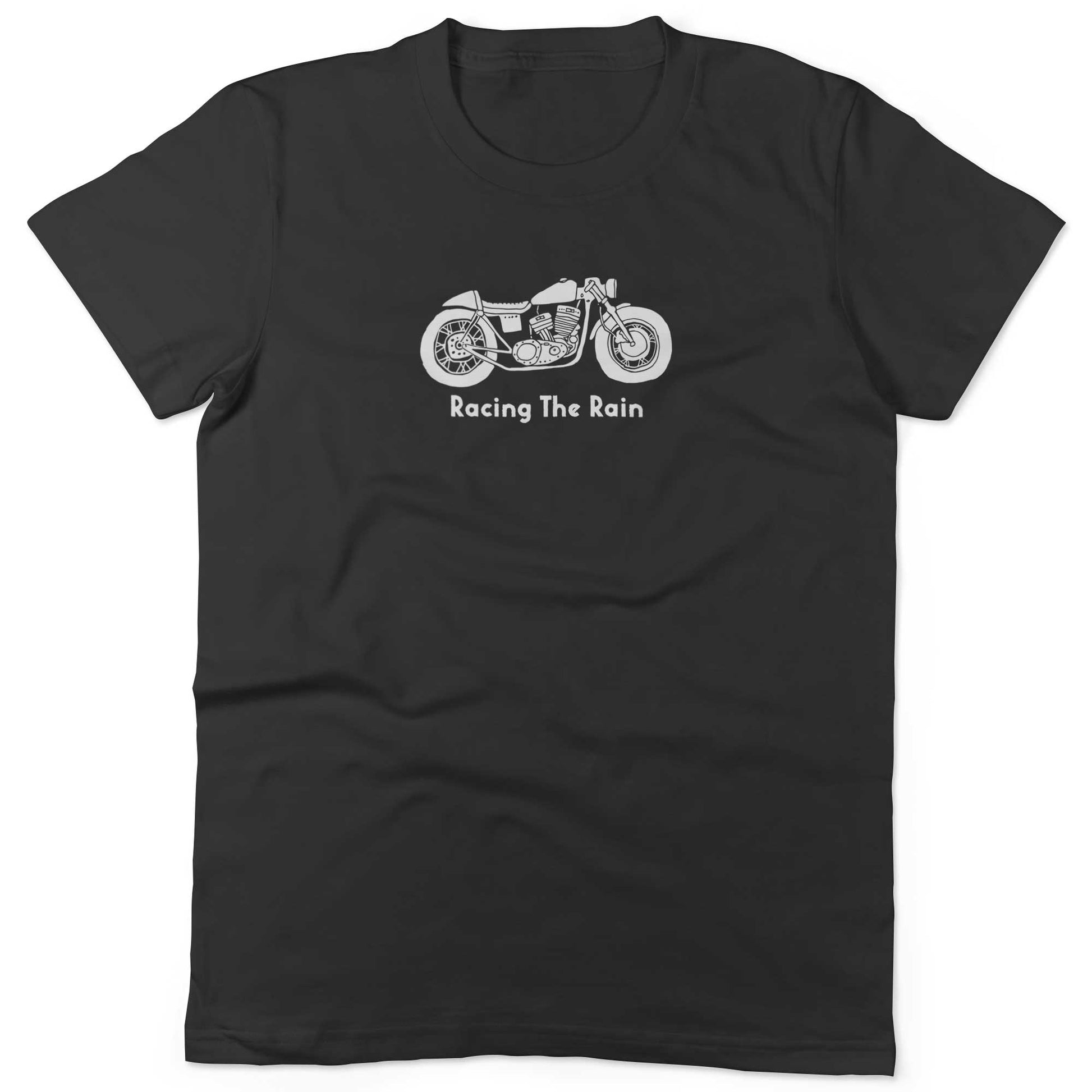 Racing The Rain Unisex Or Women's Cotton T-shirt-