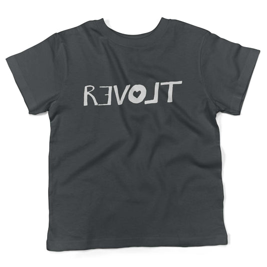 Revolt Toddler Shirt-Asphalt-2T