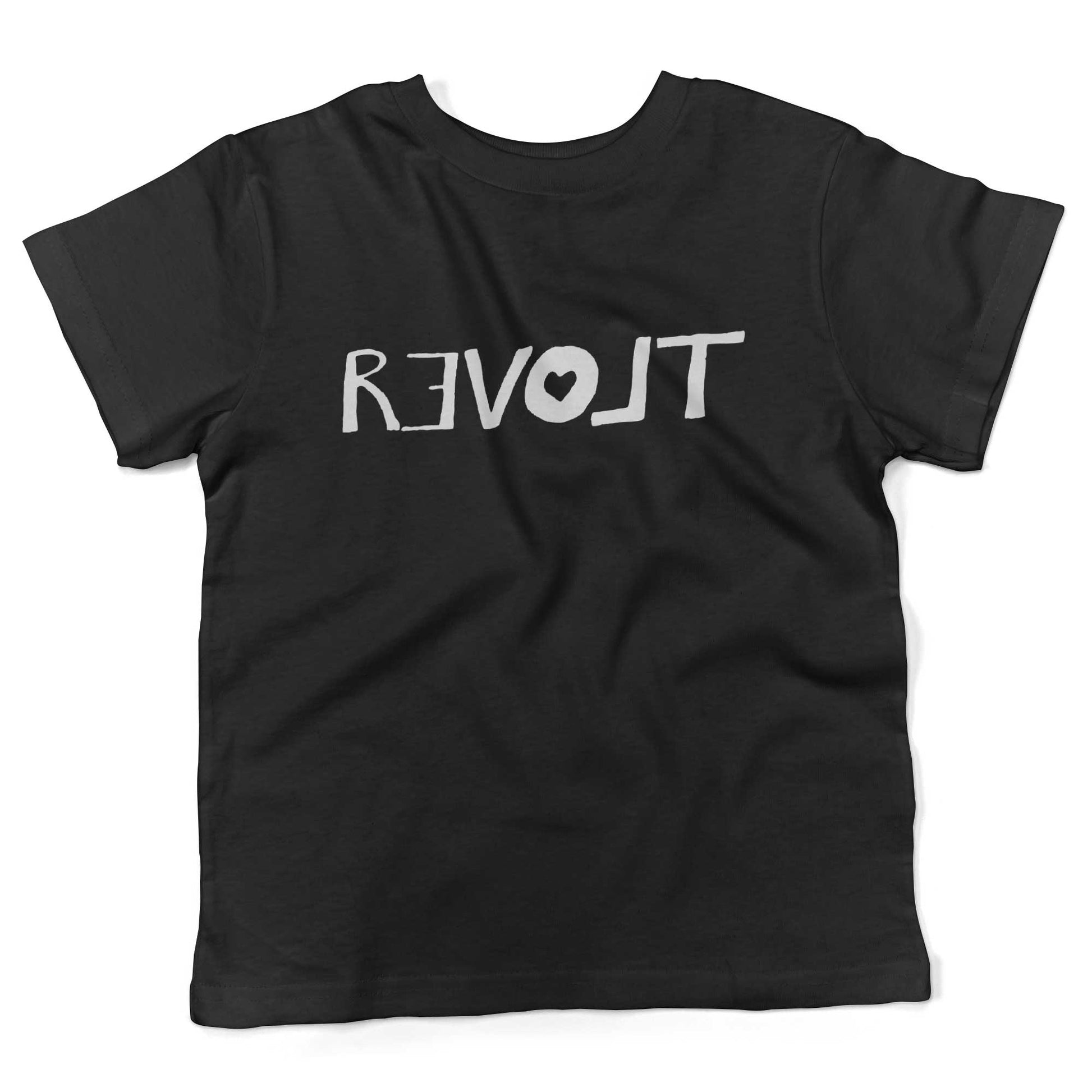 Revolt Toddler Shirt-Organic Black-2T