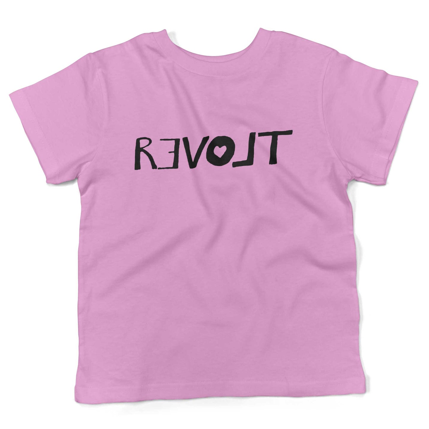 Revolt Toddler Shirt-Organic Pink-2T