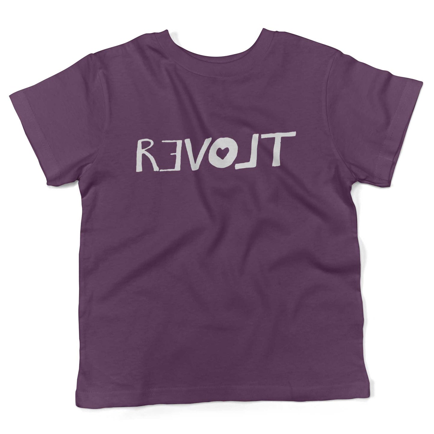 Revolt Toddler Shirt-Organic Purple-2T