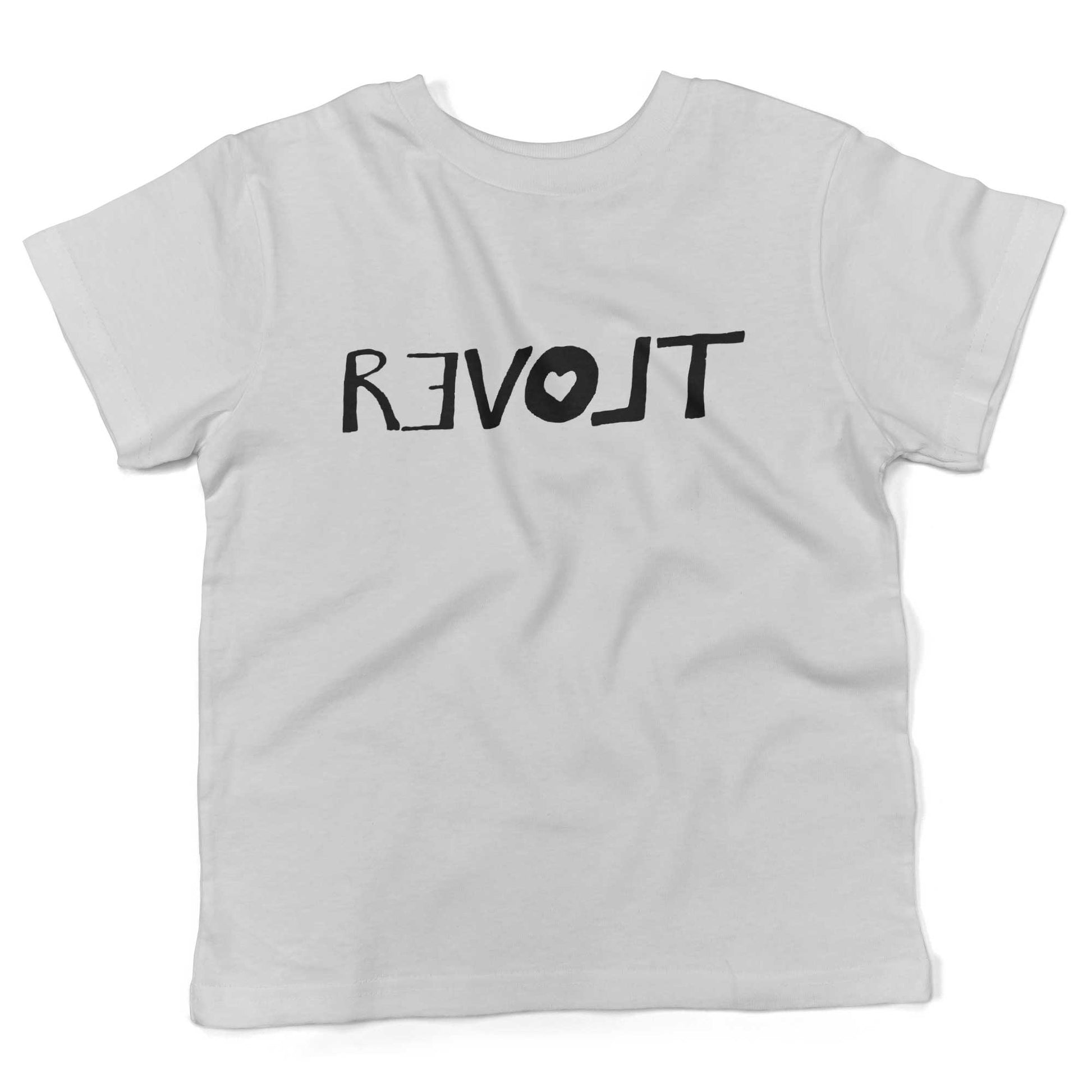 Revolt Toddler Shirt-White-2T