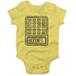 BOOBIES Infant Bodysuit or Raglan Baby Tee-Yellow-3-6 months