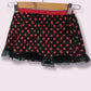 Black and Red Polka Dot Toddler Skirt-