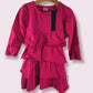 Fuchsia Ruffle Toddler Girls Dress by Appaman-2T-