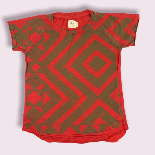 Nico Nico Rust Toddler T-shirt-Baby & Toddler Tops-6 Years-