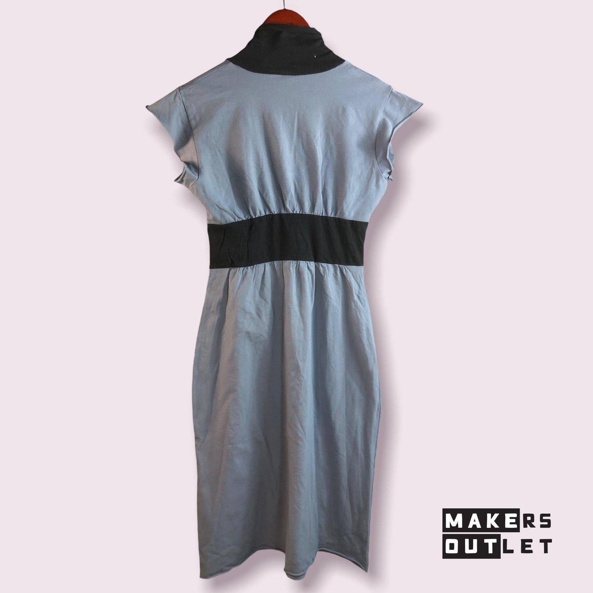 Organic Hand-Dyed Cotton Kitchen Dress-Dresses-