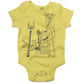 Hung Far Low Restaurant Infant Bodysuit-Yellow-3-6 months