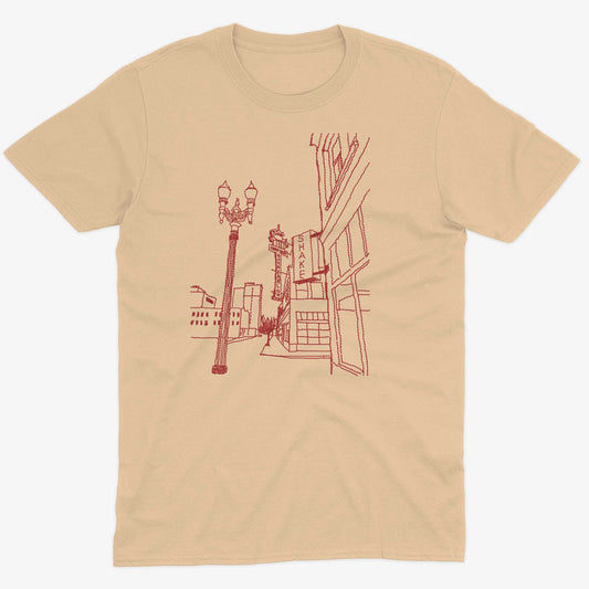 Hung Far Low Restaurant Unisex Or Women's Cotton T-shirt-Organic Natural-Unisex