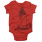 Paul Bunyan Infant Bodysuit or Raglan Baby Tee-Organic Red-3-6 months