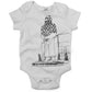 Paul Bunyan Infant Bodysuit or Raglan Baby Tee-White-3-6 months