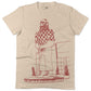 Paul Bunyan Unisex Or Women's Cotton T-shirt-Organic Natural-Woman