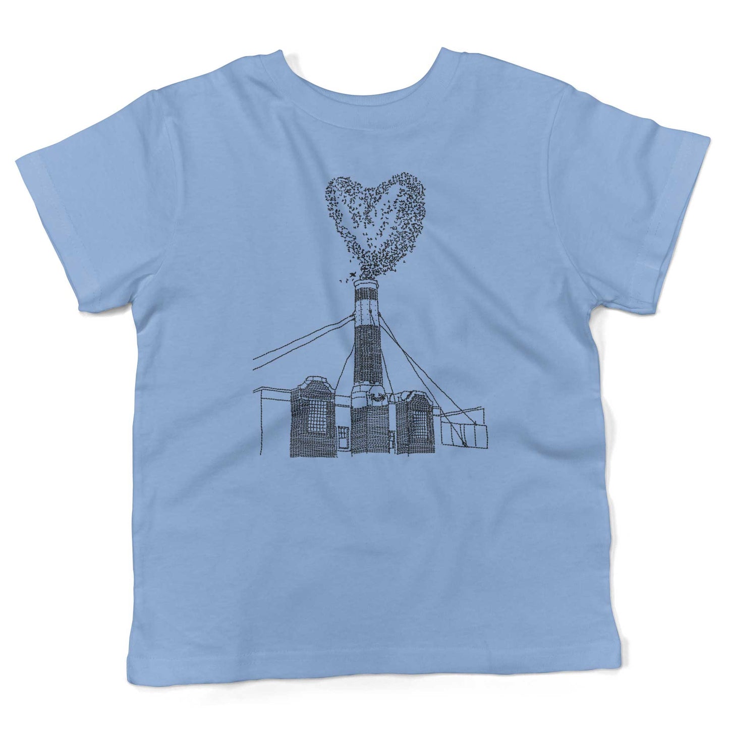 Chapman Swifts Toddler Shirt-Organic Baby Blue-2T
