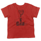Chapman Swifts Toddler Shirt-Red-2T