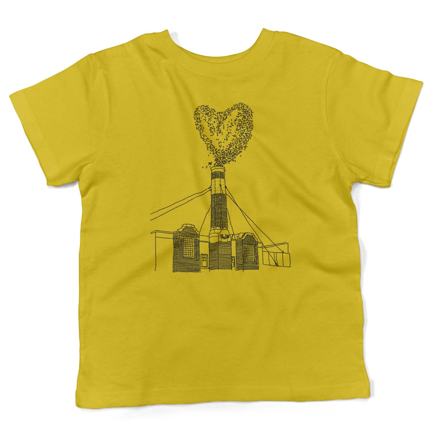 Chapman Swifts Toddler Shirt-Sunshine Yellow-2T