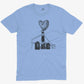 Chapman Swifts Unisex Or Women's Cotton T-shirt-Baby Blue-Unisex