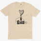 Chapman Swifts Unisex Or Women's Cotton T-shirt-Organic Natural-Unisex