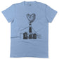 Chapman Swifts Unisex Or Women's Cotton T-shirt-Baby Blue-Woman