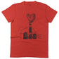Chapman Swifts Unisex Or Women's Cotton T-shirt-Red-Woman
