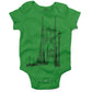 St Johns Bridge Infant Bodysuit or Raglan Baby Tee-Grass Green-3-6 months