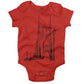 St Johns Bridge Infant Bodysuit or Raglan Baby Tee-Organic Red-3-6 months