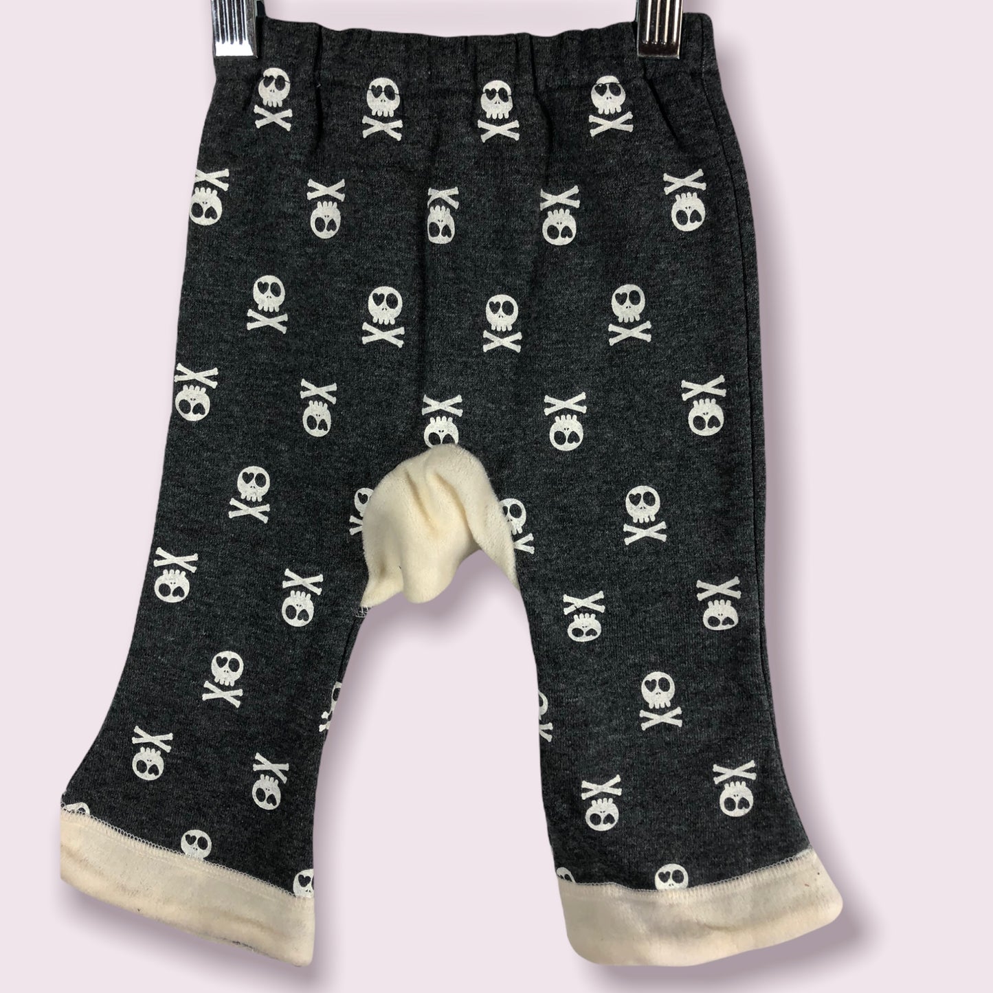 Skull Fleece Japanese Monkey Baby Pants-0-6 months-