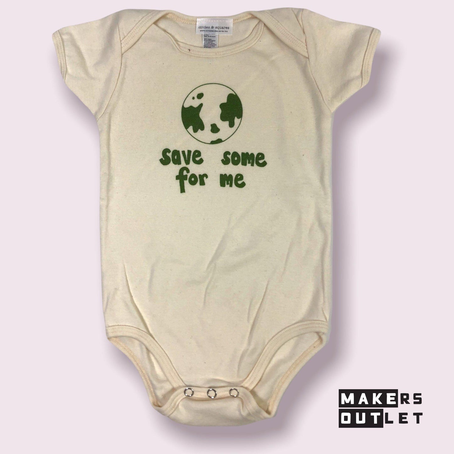 save some for me organic baby onesie