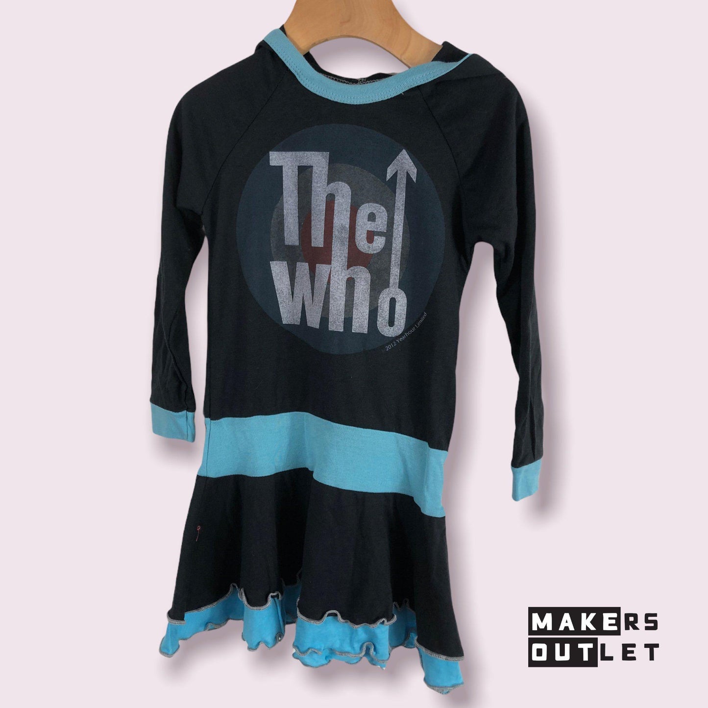 The Who Hooded Toddler Dress by Rowdy Sprout-Baby & Toddler Dresses-