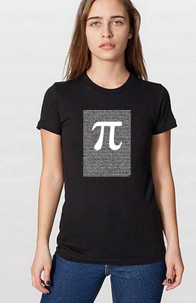 Irrational Pi Unisex Or Women's Cotton T-shirt-