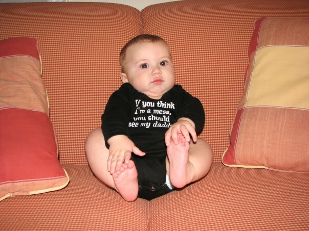 If You Think I'm A Mess, You Should See My Daddy Infant Bodysuit or Raglan Tee-