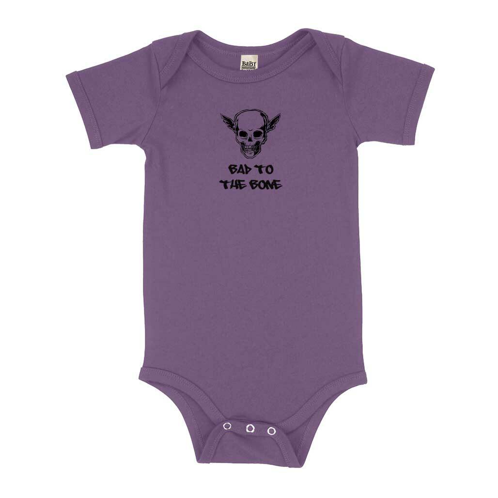 Bad To The Bone Infant Bodysuit or Raglan Tee-