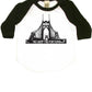 No Sleep Till Portland Infant Bodysuit or Raglan Baby Tee-White/Black-12-18 months