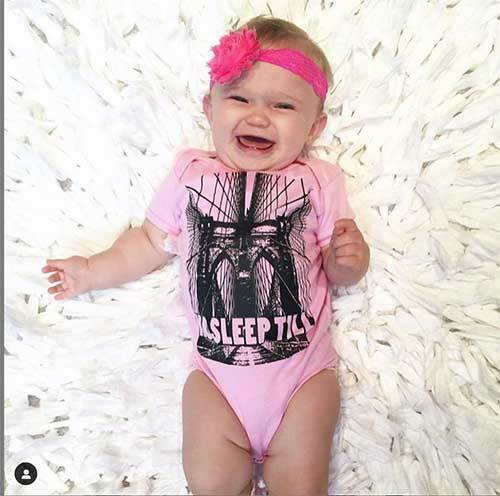 No Sleep Till Brooklyn Infant Bodysuit or Raglan Tee-