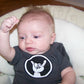 Rock Hand Symbol Infant Bodysuit or Raglan Tee-