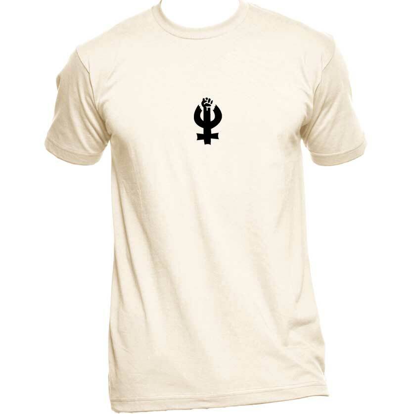 Feminist Unisex Or Women's Cotton T-shirt-Organic Natural-Unisex