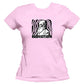 Charles Darwin Evolution Unisex Or Women's Cotton T-shirt-Pink-Woman