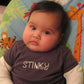 Stinky Infant Bodysuit or Raglan Baby Tee-