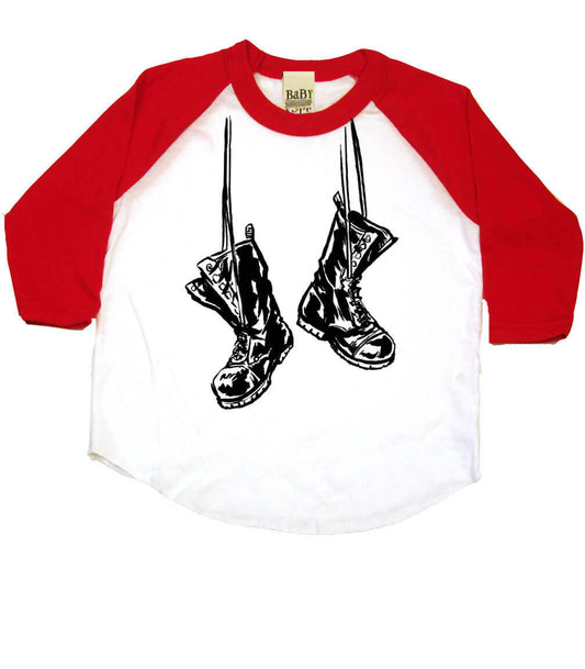 Baby Combat Boots Toddler Shirt-